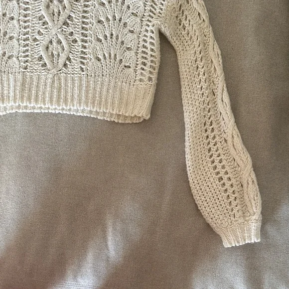 Urban Outfitters Cream Knit Sweater - Picture 3 of 9
